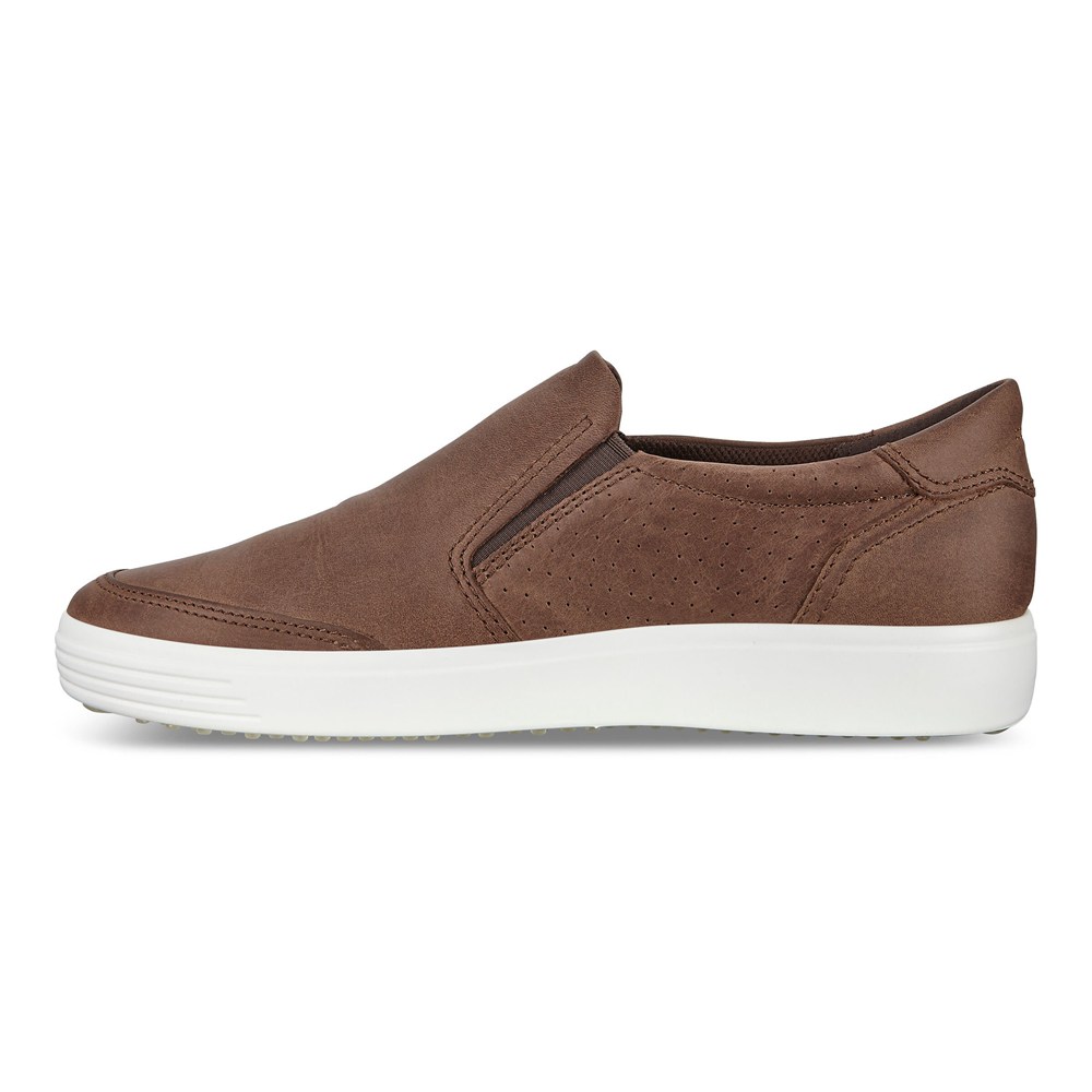 Slip On Hombre - ECCO Soft 7 Sneakerss - Marrom - NXH853290